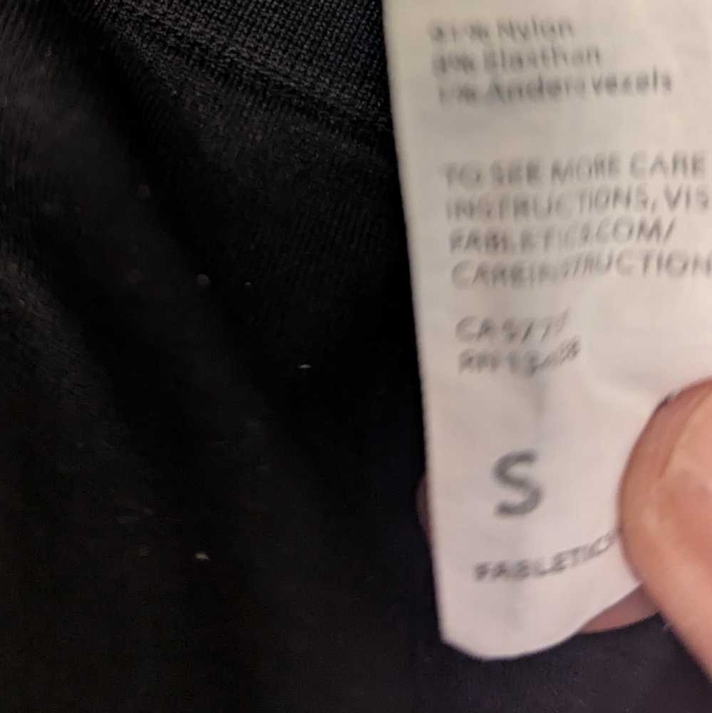 Fabletics Sync High Waisted Perforated Leggings S… - image 8